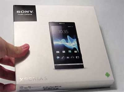 Sony Xperia S Unboxing 開箱