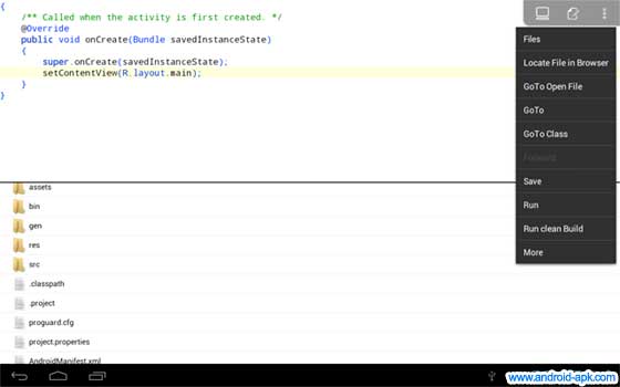 AIDE Android Java IDE