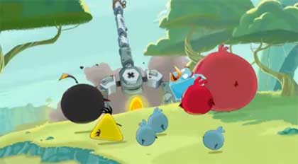 Angry Birds Space 完整版動畫