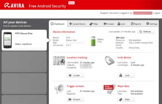 Avira Android  Security 小红伞
