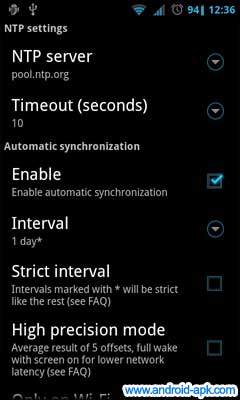 ClockSync Clock Sync 自动时间同步