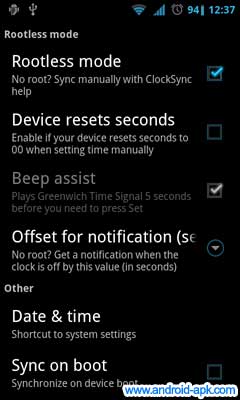 ClockSync Clock Sync 手动时间同步