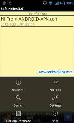 Safe Notes 安全 记事 Notepad App