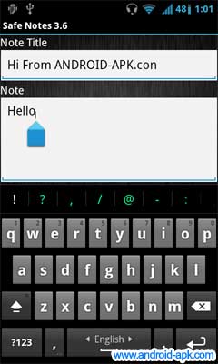 Safe Notes 安全 記事 Notepad App