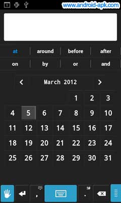 Siine Keyboard Calendar 日历