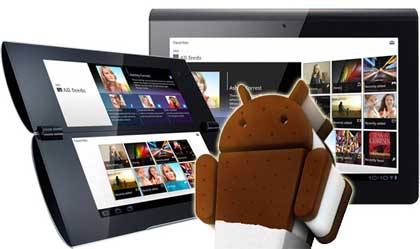 Sony Tablet Android 4.0 Ice Cream Sandwich