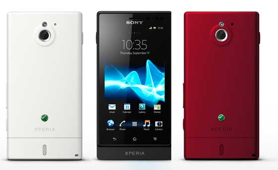 Sony Xperia Sola Floating Touch