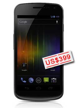Galaxy Nexus USD399