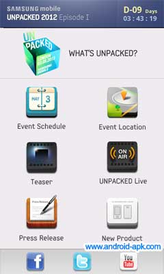 Samsung Mobile Unpacked 2012 Galaxy S3