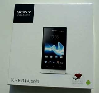 Sony Xperia Sola 开箱