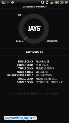 JAYS Headset Control