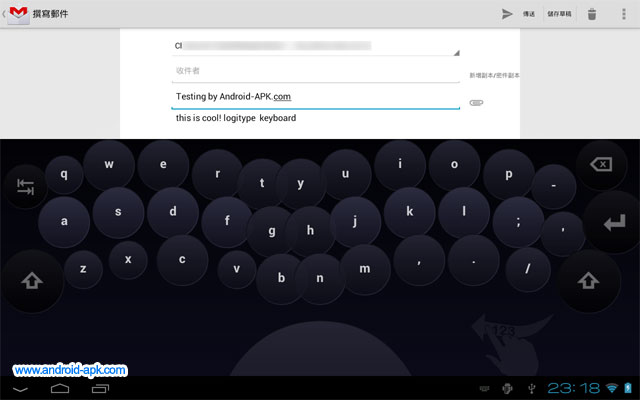 LogiType Tablet Keyboard 适合平板使用