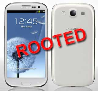 Samsung Galaxy S III Rooted