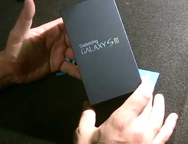 Samsung Galaxy S III 开箱