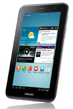 Samsung Galaxy Tab 2 10.1, 7.0