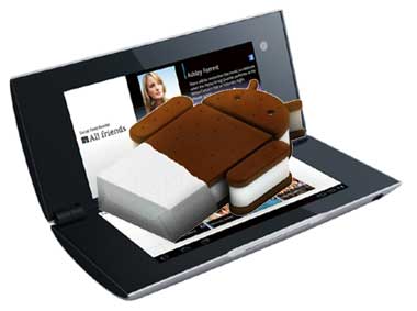 Sony Tablet P Android 4.0 Ice Cream Sandwich