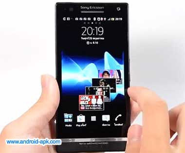 Xperia S Android 4.0 Ice Cream Sandwich Hands-On