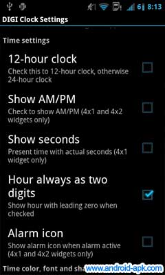 Digi Clock Widget 日期时钟 Widget