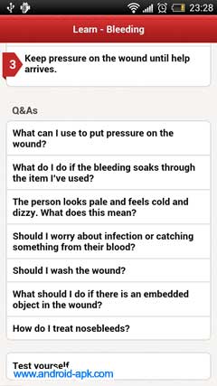 红十字会 急救 First Aid App Q&A
