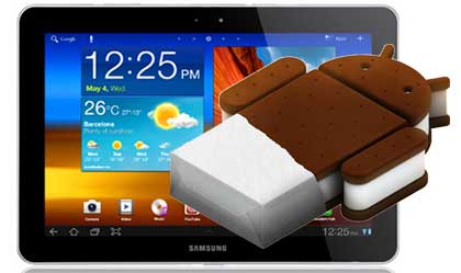 Samsung Galaxy Tab Ice Cream Sandwich Android 4.0
