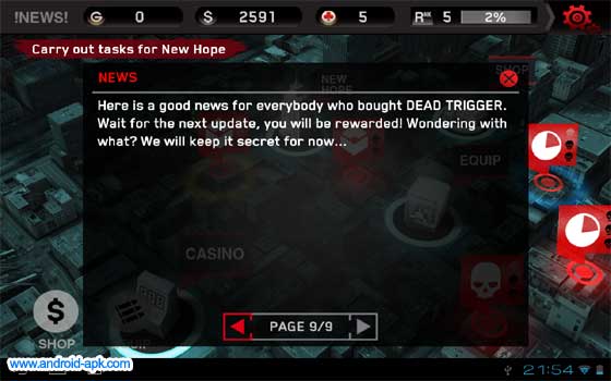 Dead Trigger Reward