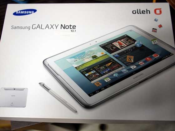 Galaxy Note 10.1 开箱