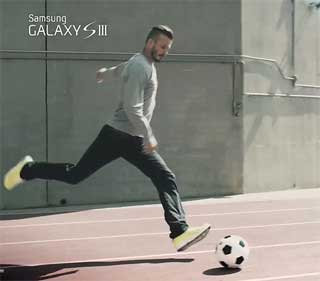 Galaxy S III 奧運碧咸廣告