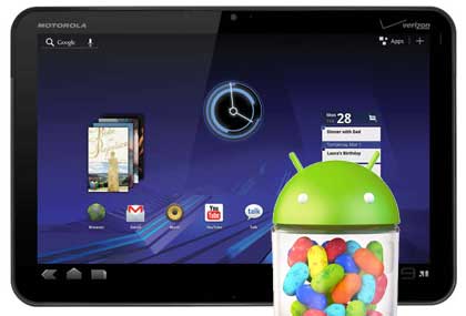 Motorola Xoom Jelly Bean