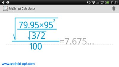 MyScript Calculator 手写计数机