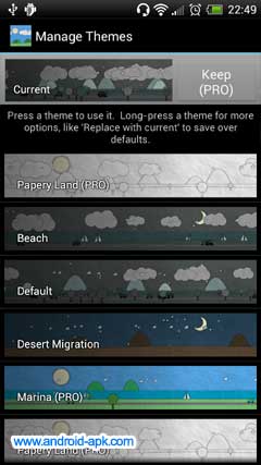 Paperland Live Wallpaper 紙世界動態桌布 Theme