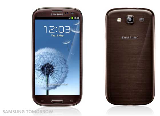 Galaxy S III Amber Brown 啡色