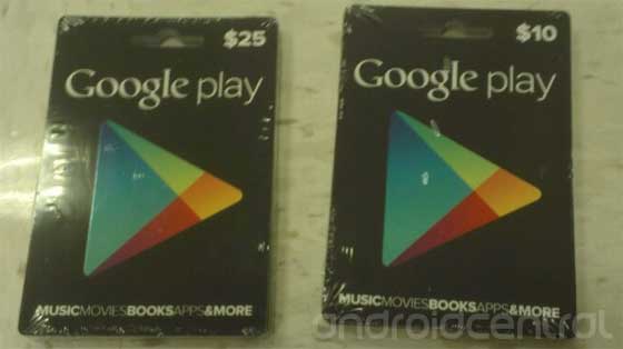 Google Play Gift Card