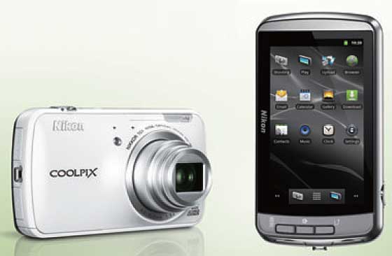 Nikon Coolpix S800c Android 相机