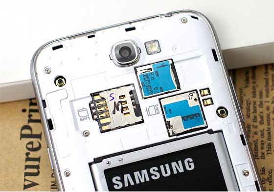 联通版 Galaxy Note II 支援双卡双待