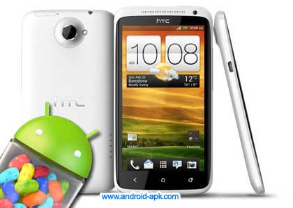 HTC One X Android 4.1 Jelly Bean