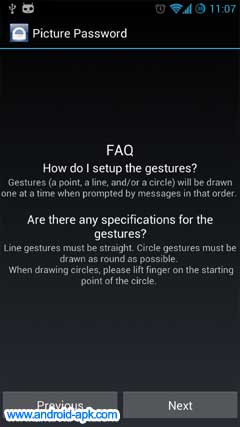 Picture Password Lockscreen 点, 线, 圆 图像锁屏