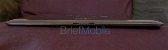 Samsung Nexus 10 側面