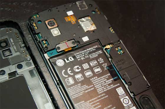 LG Nexus 4 內置電池