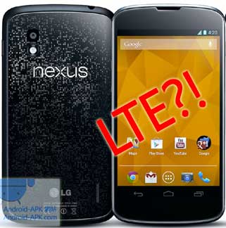 Nexus 4 支援 LTE