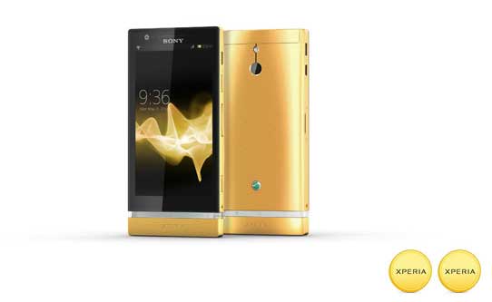 Xperia P Gold