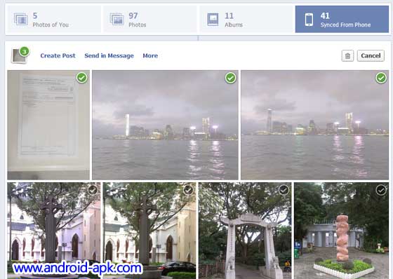 Facebook 相片同步 Photo Syncing