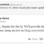 Sony Xperia S Jelly Bean