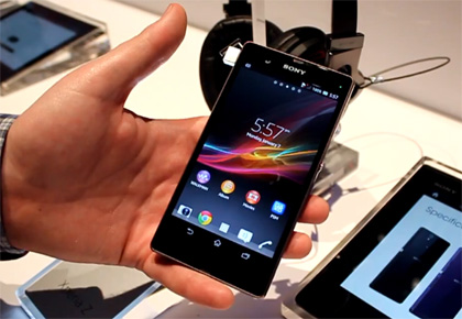 Sony Xperia Z Hands On