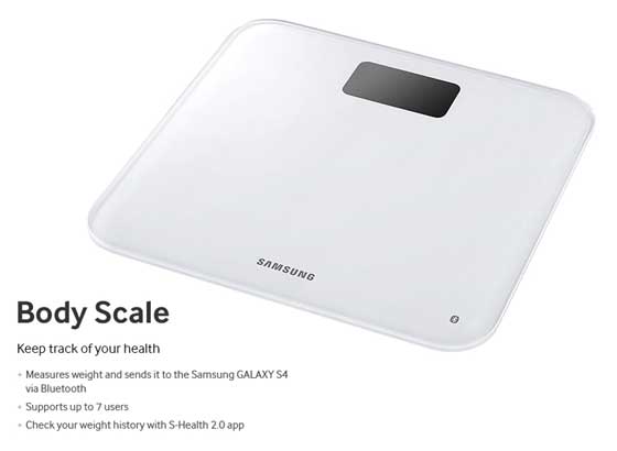 Galaxy s4 Body Scale