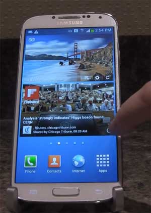 Galaxy S 4 Hands On