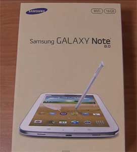 Galaxy Note 8.0 开箱