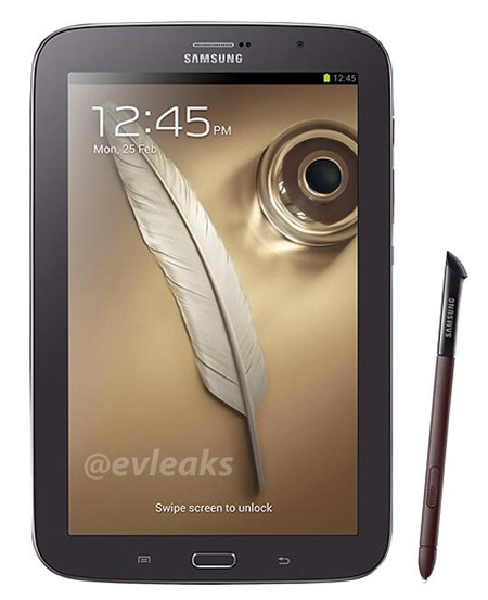 Samsung Galaxy Note 8.0 Brown Black