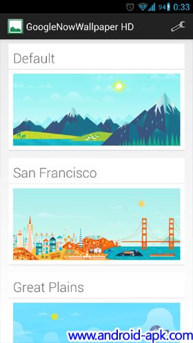 Google Now Wallpaper