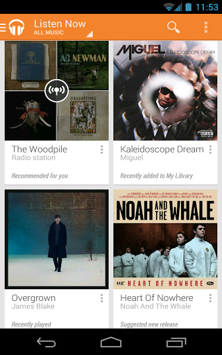 Google Play Music App