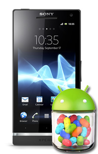 Sony Xperia S Jelly Bean